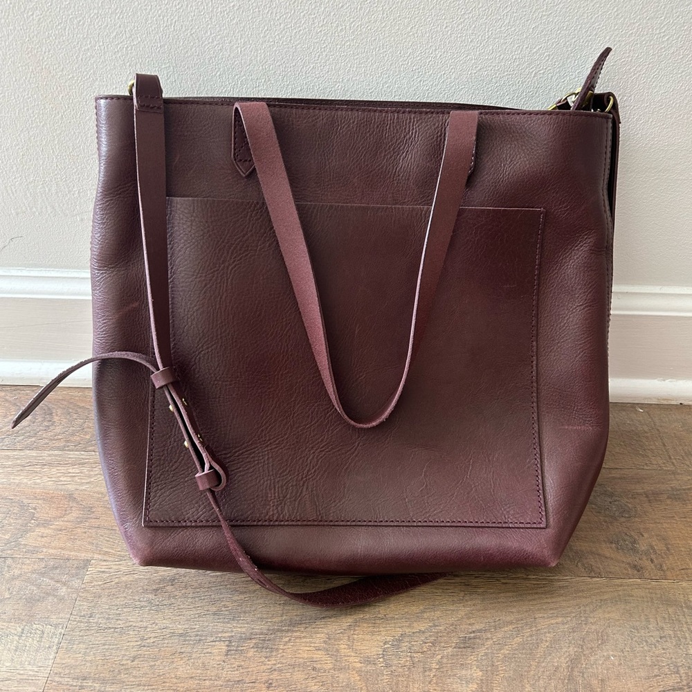 Madewell Medium Zip-Top Transport Tote